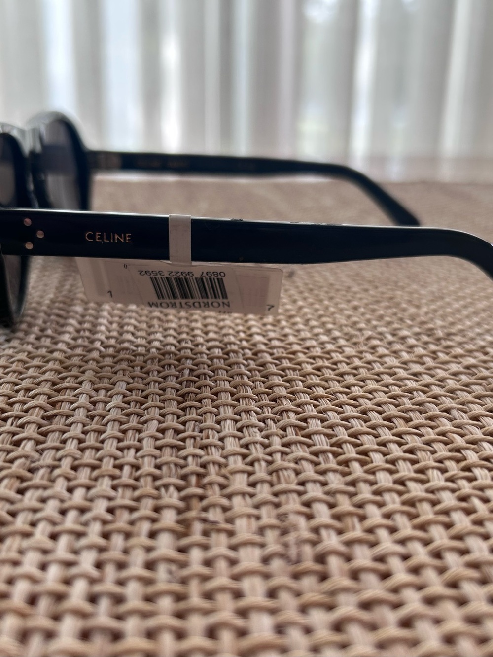 NWT Celine Bold 3 Dots Black 56mm Pilot Sunglasses Plus Accessories. - Picture 6 of 12